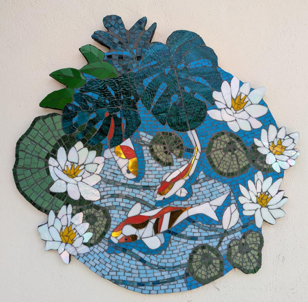 Koi mosaic